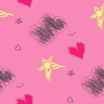 Pink_Scribble_Cloud_and_Heart_Background